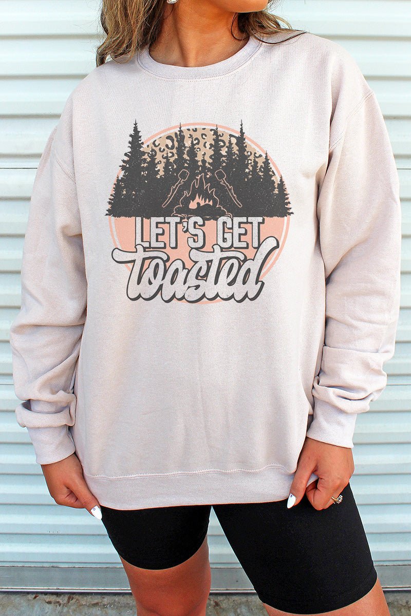 Let's Get Toasted Unisex NuBlend Crew Sweatshirt