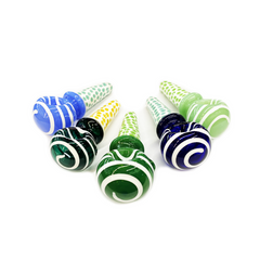 4.5" Hand Pipe Spoon with Dot Art