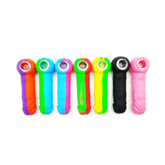 4" Silicone Penis Dick Hand Pipe Spoon