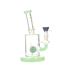 8" Candy Shower Water Pipe with 14mm Male Bowl