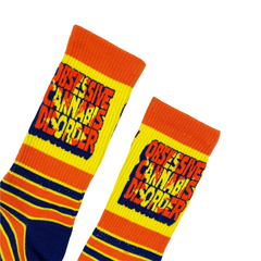 Obsessive Socks Fits All, 70% Cotton, 25% Spandex, 5% Elastic