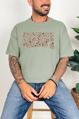 Personalized Father's Day Camo Edition Comfort Colors Adult Ring-Spun Cotton Tee