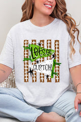 Personalized Touchdown Cheers Short Sleeve Relaxed Fit T-Shirt *Enter Custom Text