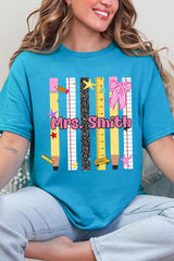 Personalized Teachers Rule Short Sleeve Relaxed Fit T-Shirt
