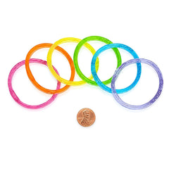 Glitter Water Bracelets (24 total bracelets in 2 bags) 48?› each