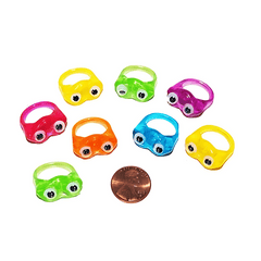 Wiggle Eye Rings (96 total rings in 2 bags) 16?› each