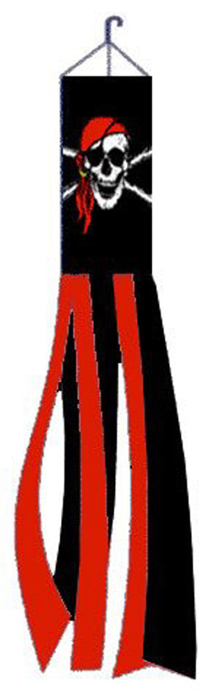 BANDANA PIRATE With BANDANA CAP 60 INCH WINDSOCK ( sold by the piece )
