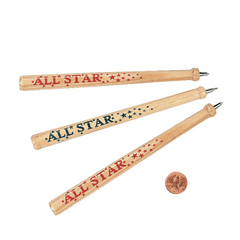 Wooden Baseball Pens (24 total baseball pens in 2 bags) 97?› each